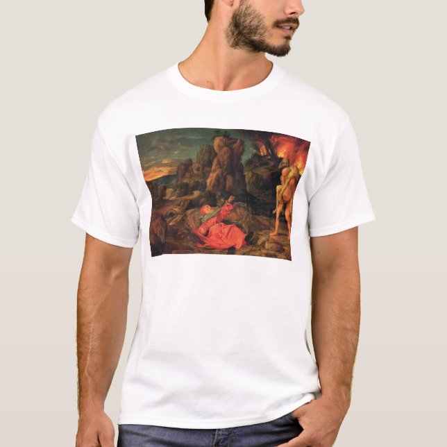 T-shirt La tentation de St Anthony, c.1530 (Devant)