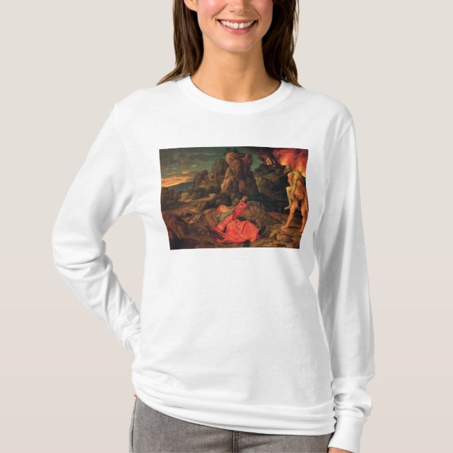 T-shirt La tentation de St Anthony, c.1530 (Devant)