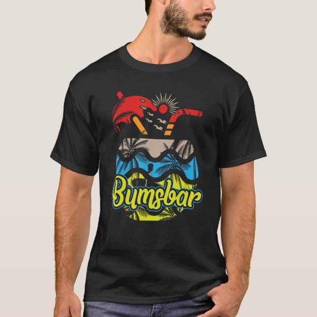 T-shirt La tenue de la fête de Bumsbar été à Majorque (Devant)