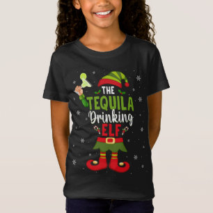 T-Shirt La Tequila Boire ELF Correspondant Noël de famille