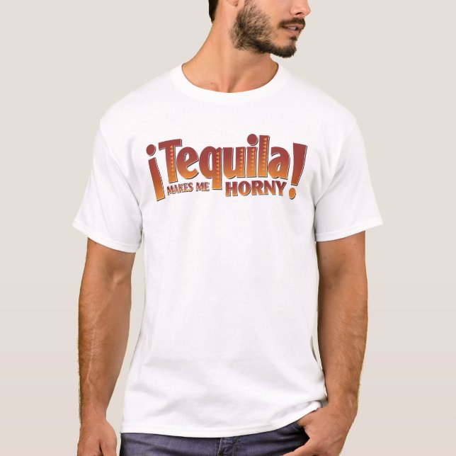 T-shirt La tequila me rend corné (Devant)