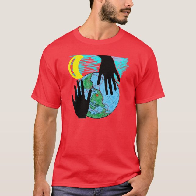 T-shirt La terre (Devant)