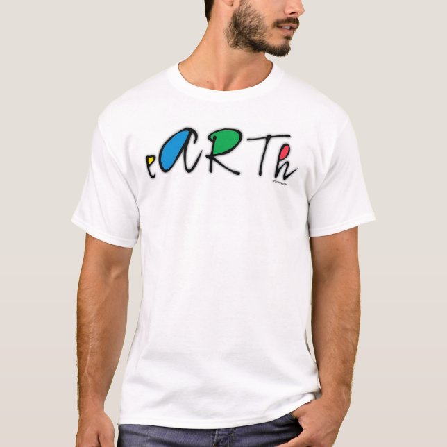 T-shirt la terre (Devant)