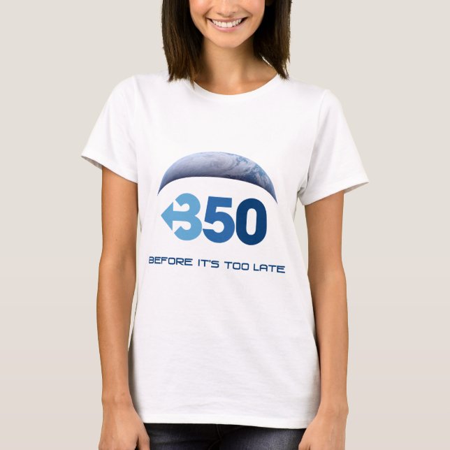 T-shirt La terre 350 (Devant)