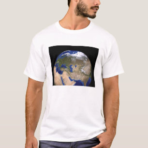 T-shirt La terre de marbre bleue de prochaine génération