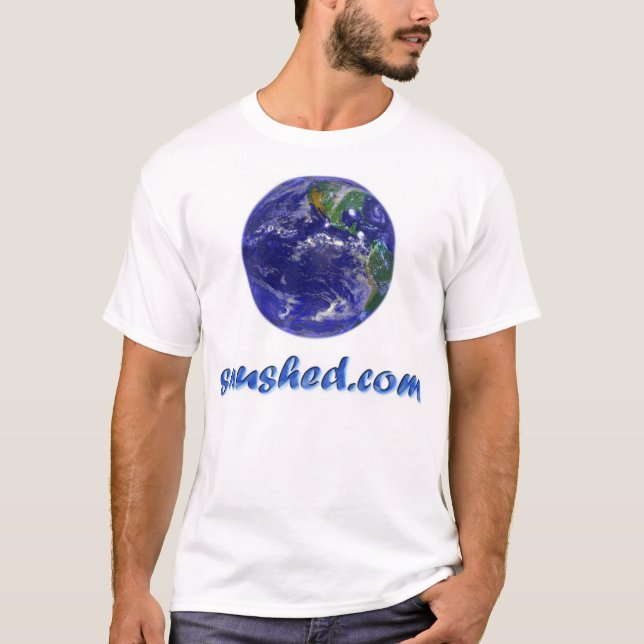 T-shirt la terre de snushed.com (Devant)