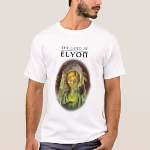 T-shirt La terre d'Elyon le clivage foncé de collines