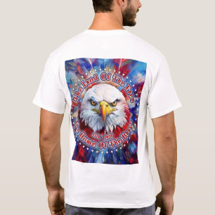 T-shirt La Terre Des Libres La Maison De Red Eagle Firewor