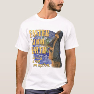 T-shirt La TERRE d'île de PÂQUES
