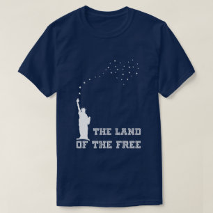 T-shirt La terre du patriotique élégant libre