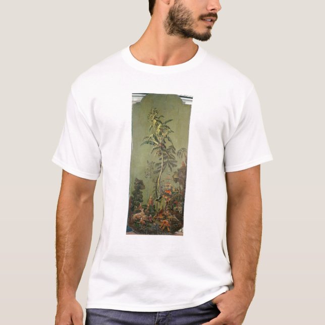 T-shirt La terre, d'une série de panneaux dépeignant (Devant)