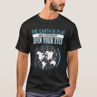 T-shirt La Terre Est Une Idée Cadeau Flat Fools Pour Terre
