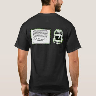 T-shirt La terre hybride - insigne de Xander Hastings :