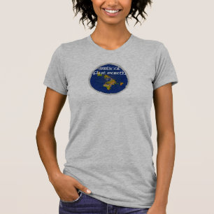 T-shirt La terre plate biblique
