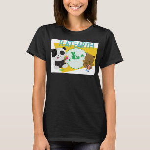 T-shirt La terre plate -- L'anglais 1 de Nikita Rico