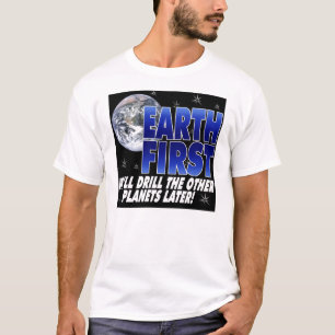 T-shirt La terre première de foret