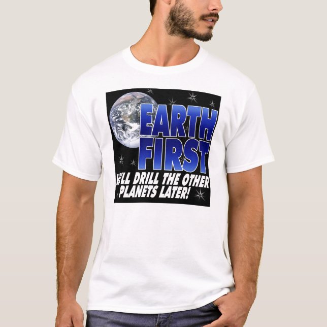 T-shirt La terre première de foret (Devant)