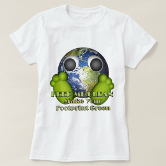 T-shirt La terre propre de la terre verte
