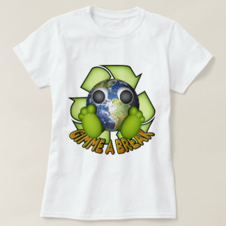 T-shirt La terre propre - réutilisez