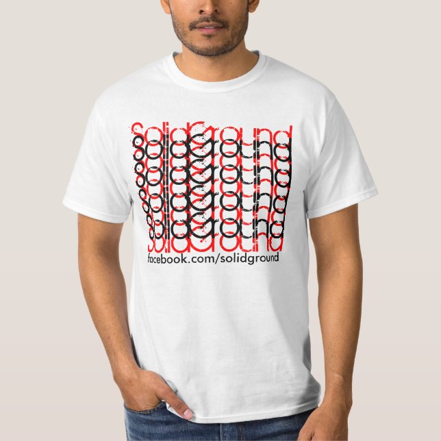 T-shirt La terre solide $12,95 (Devant)