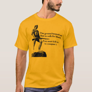 T-shirt La terre sous mes pieds