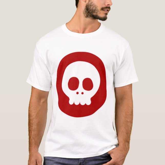 T-shirt La tête de mort (Devant)