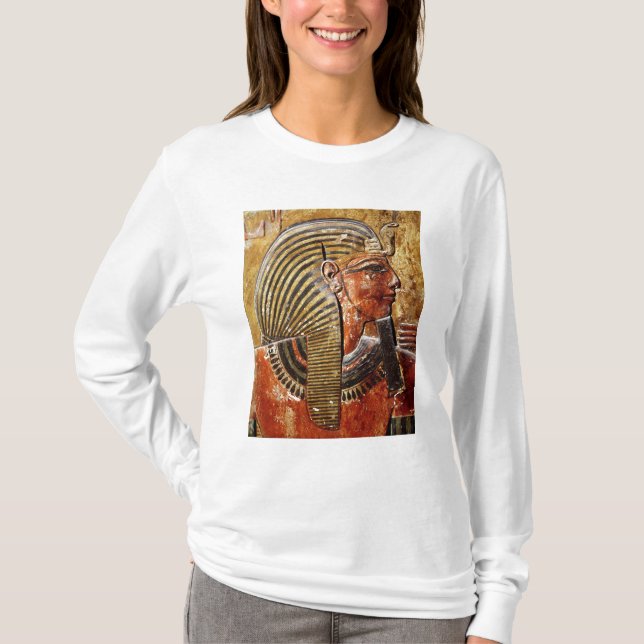 T-shirt La tête de Seti I de la tombe de Seti (Devant)