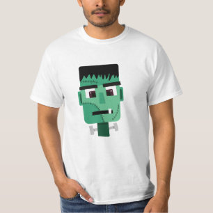 T-shirt La tête du monstre Frankenstein