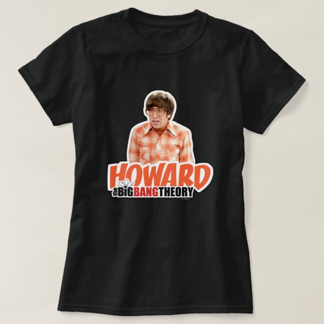T-shirt La théorie du Big Bang | Howard (Design devant)