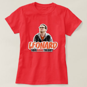 T-shirt La théorie du Big Bang   Leonard