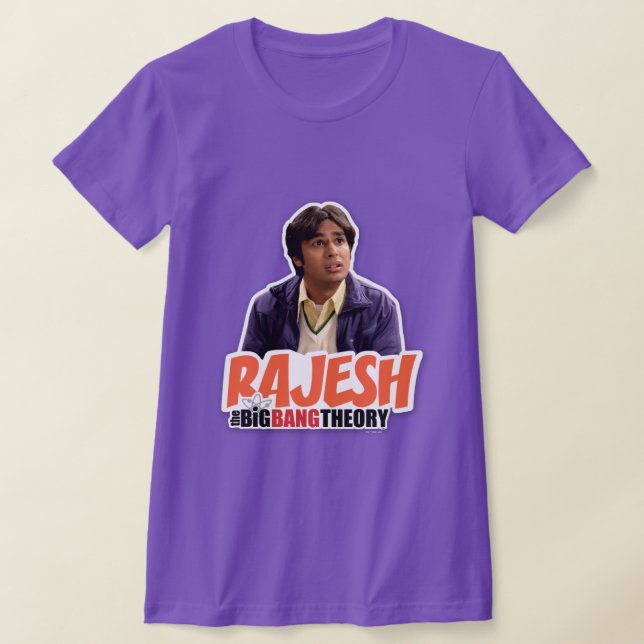 T-shirt La théorie du Big Bang | Rajesh (Poser)