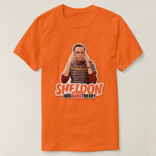 T-shirt La théorie du Big Bang Sheldon