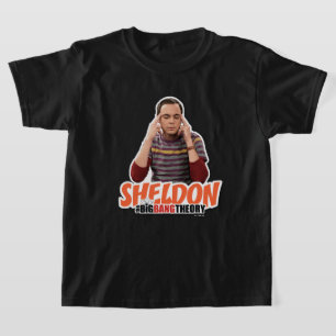T-shirt La théorie du Big Bang   Sheldon