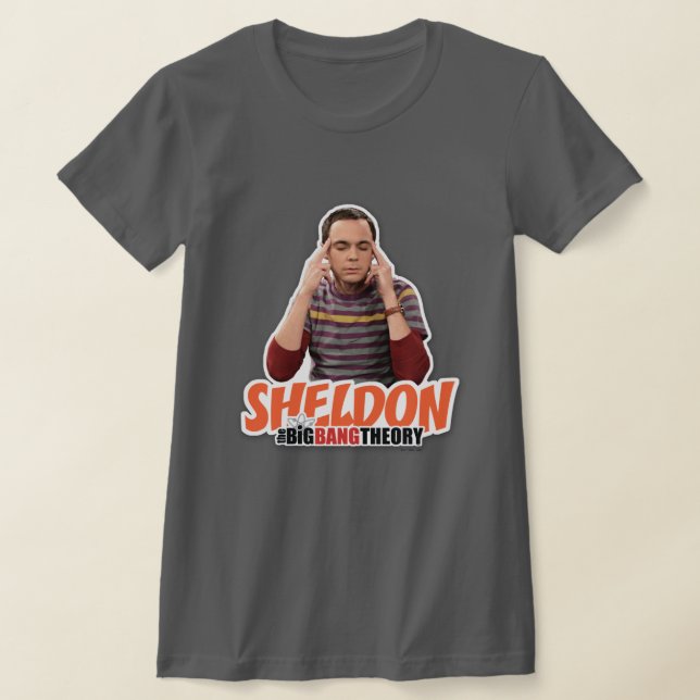 T-shirt La théorie du Big Bang | Sheldon (Poser)