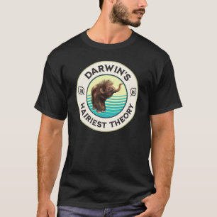 T-shirt La théorie la plus poilue de Darwin : un joli mamm