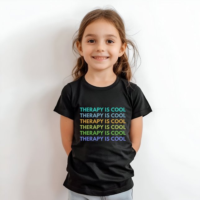 T-Shirt La thérapie est Cool (Créateur téléchargé)