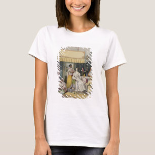 T-shirt La toilette de jeune Madame, plaquent 2 'd'Inde