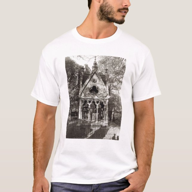 T-shirt La tombe d'Abelard et de Heloise, construite en (Devant)
