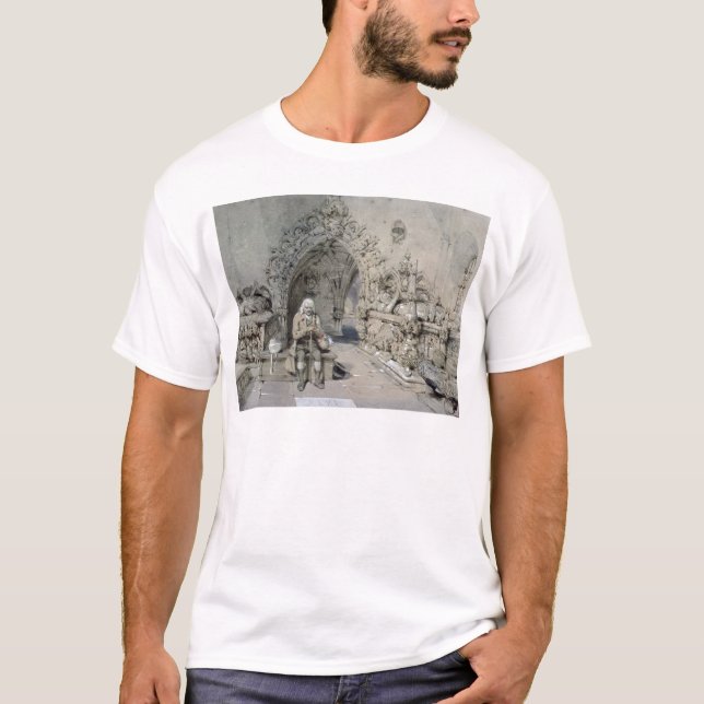 T-shirt La tombe de peu de Nell (Devant)