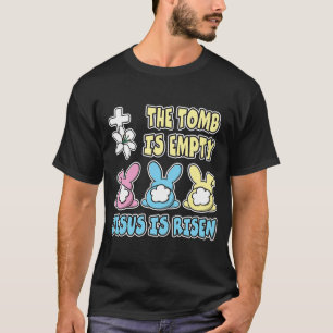 T-shirt La Tombe Est Vide Jésus Est Ressuscité Chrétien Pâ