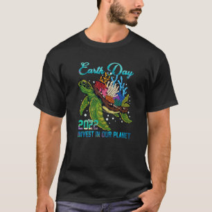 T-shirt La Tortue De Mer Investit Dans Notre Environnement