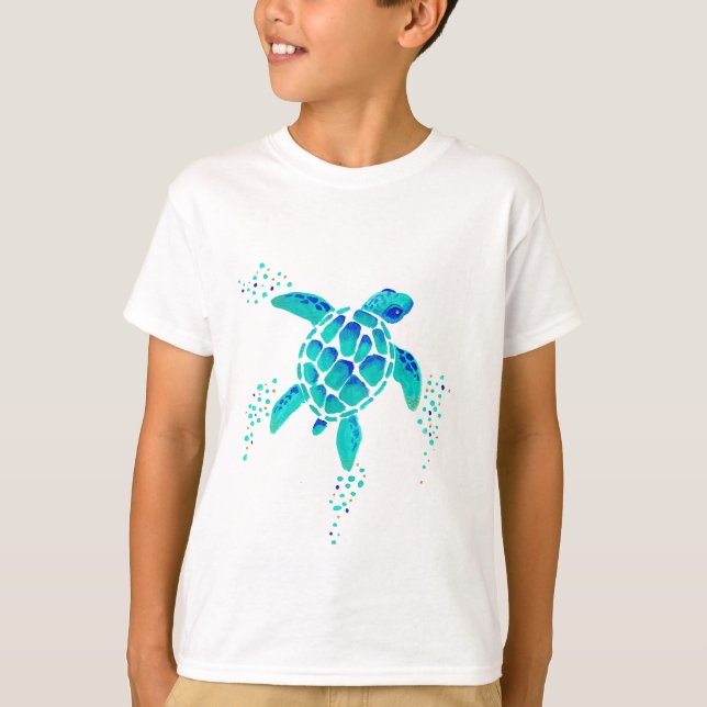 T-shirt La tortue de Neptune (Devant)