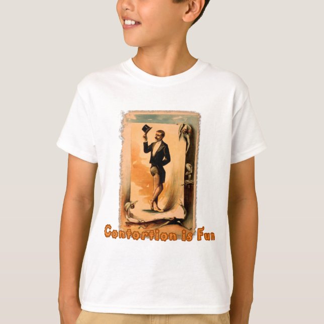T-shirt La torture est amusante ! Poster du cirque (Devant)
