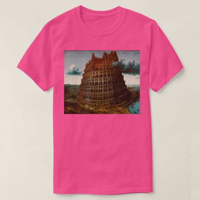 T-shirt La tour de Babel (Design devant)