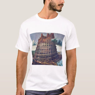 T-shirt La tour de Babel. Par Pieter Bruegel