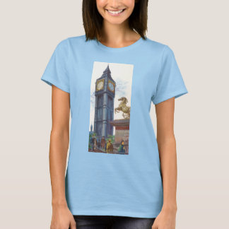 T-shirt La Tour de l'Horloge Big Ben au Palais de Westmins