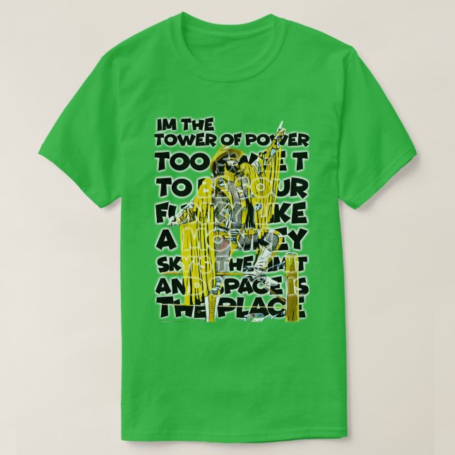 T-shirt la tour du pouvoir (Design devant)