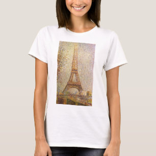 T-shirt La Tour Eiffel par Georges Seurat, Beaux-Arts Anci