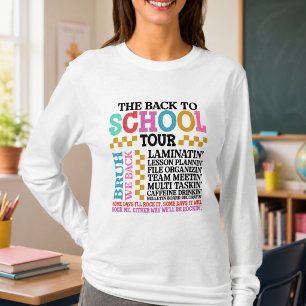T-shirt La tournée de rentrée scolaire