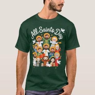 T-shirt La Toussaint Enfants Catholiques St François Thérè
